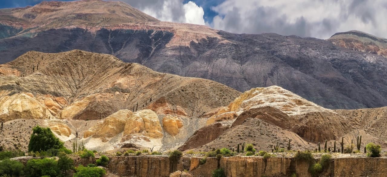 Vista de Salta, Argentina