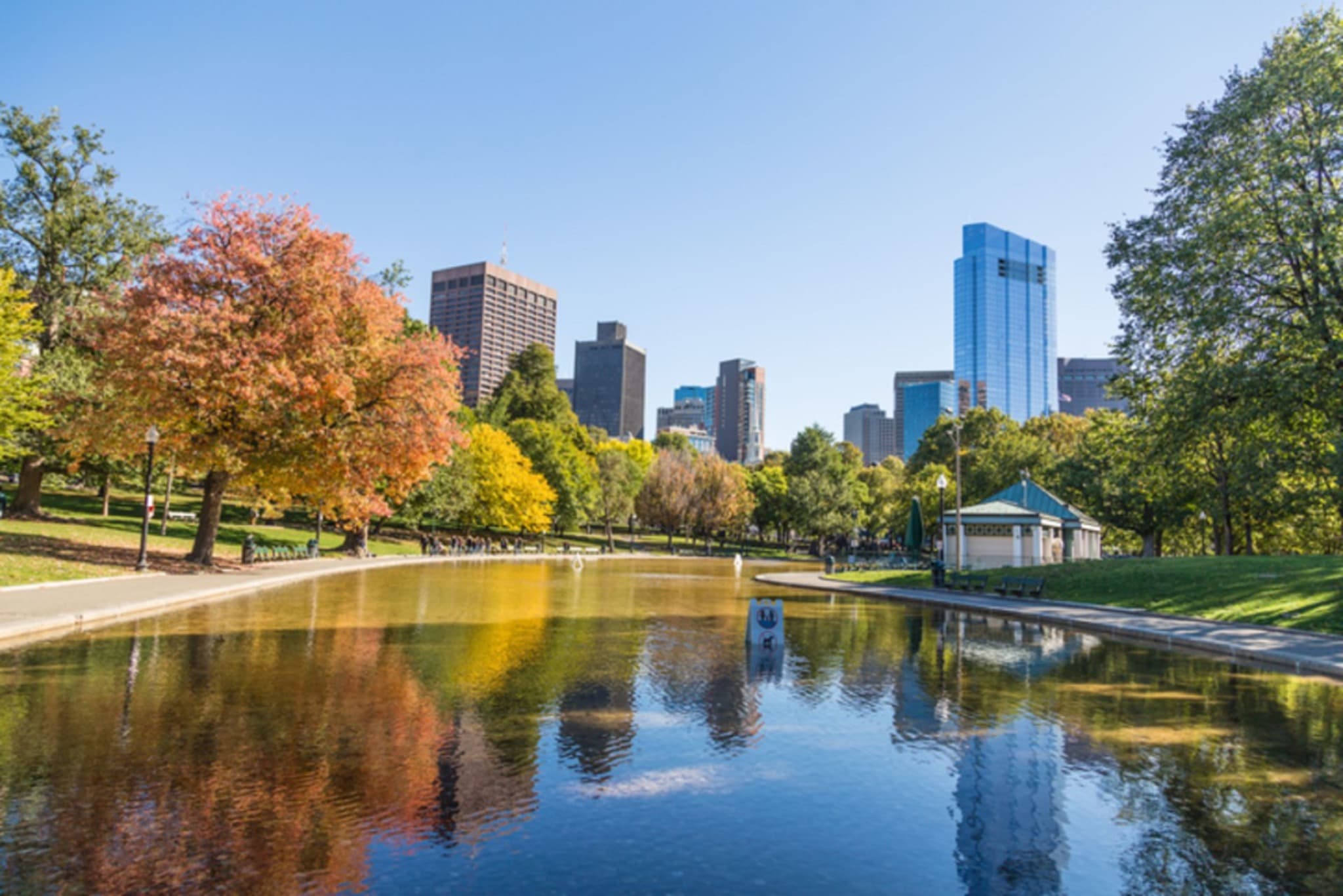 Historic view of Boston